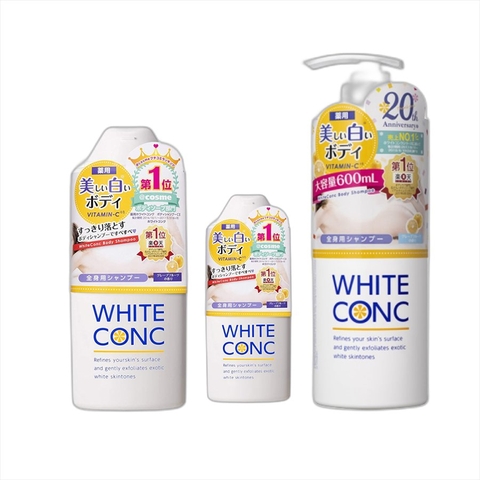 WHITE CON C - Sữa Tắm trắng da 150ml (chai bé)