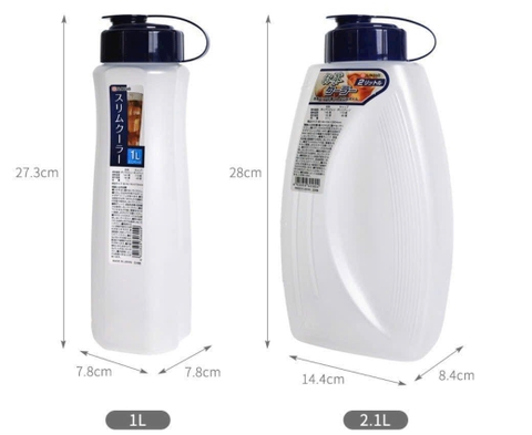 Bình Nước Nhựa Nhật Bản – Loại 1L