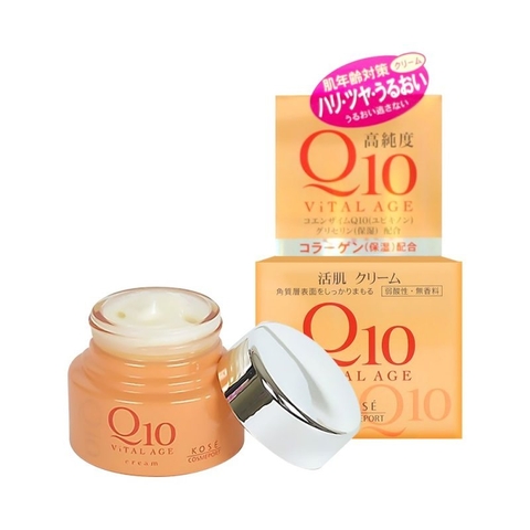 KOSE - Kem Q10 lão hoá 40g VITA AGE (cam)