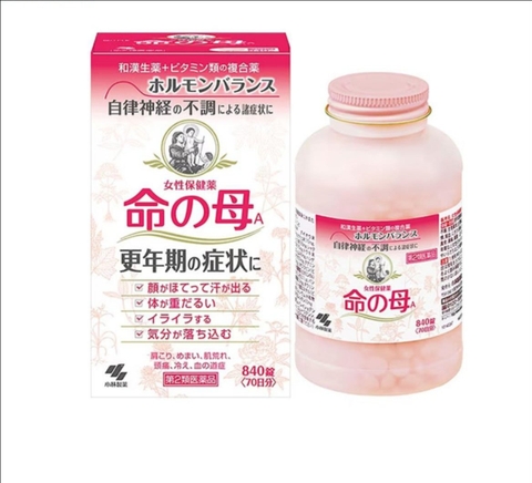 KOBAYASHI - Viên uống tiền mãn kinh 840v (thùng 15)