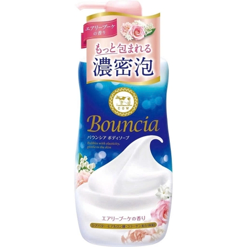 BOUNCIA - Sữa tắm bò hoa hồng 480ml