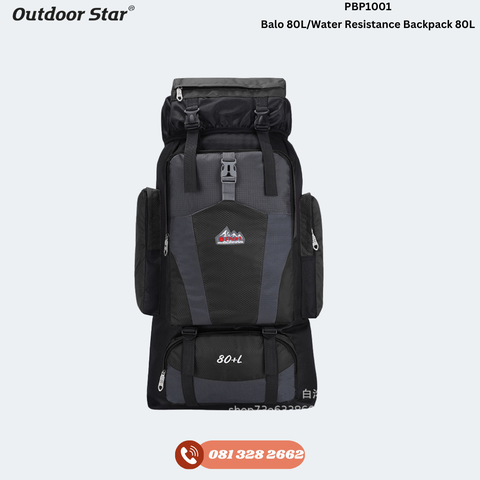 Water Resistance Backpack 80L