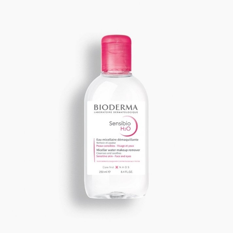 BIODERMA SENSIBIO H2O AR MICELLAR SOLUTION: Tẩy Trang Dịu Nhẹ Làm Sạch & Hỗ Trợ Giảm Mẩn Đỏ