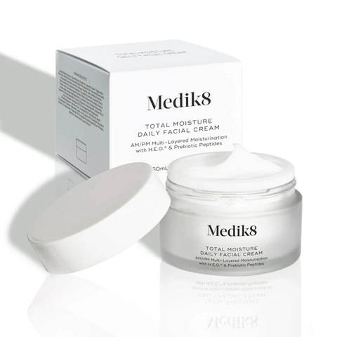 MEDIK8 TOTAL MOISTURE DAILY FACIAL CREAM/ KEM DƯỠNG ẨM CHUYÊN SÂU-PHỤC HỒI HÀNG RÀO BẢO VỆ DA