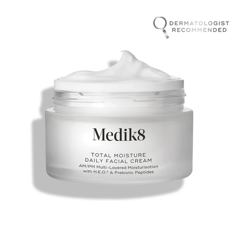 MEDIK8 TOTAL MOISTURE DAILY FACIAL CREAM/ KEM DƯỠNG ẨM CHUYÊN SÂU-PHỤC HỒI HÀNG RÀO BẢO VỆ DA