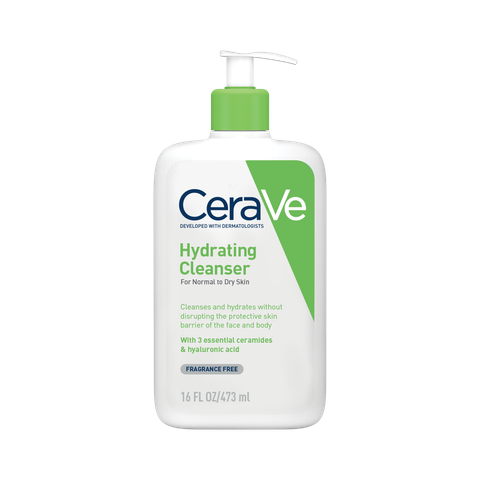 CERAVE HYDRATING FACIAL CLEANSER/ SỮA RỬA MẶT LÝ TƯỞNG CHO DA THƯỜNG- DA KHÔ- DA NHẠY CẢM