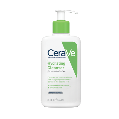 CERAVE HYDRATING FACIAL CLEANSER/ SỮA RỬA MẶT LÝ TƯỞNG CHO DA THƯỜNG- DA KHÔ- DA NHẠY CẢM
