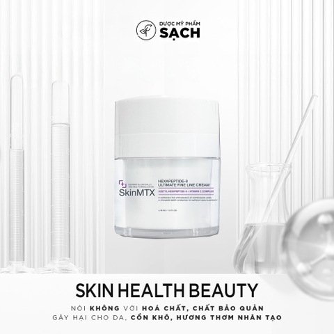 SKINMTX HEXAPEPTIDE-8 ULTIMATE FINE LINE CREAM: Giải Pháp Chống Lão Hóa Chuyên Sâu, Xóa Mờ Nếp Nhăn