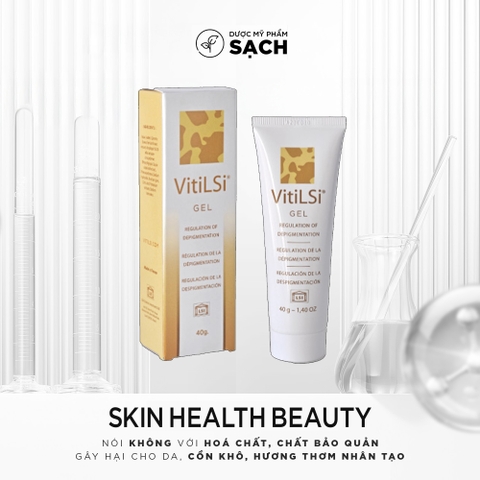 VITILSI Gel – Giải Pháp Chuyên Sâu Hỗ Trợ Điều Hòa Sắc Tố, Tái Tạo Vùng Da Bạch Biến