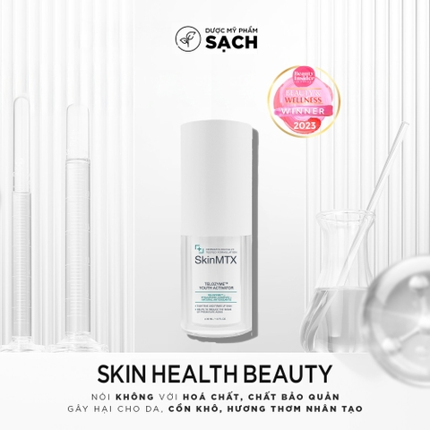 SKINMTX TELOZYME YOUTH ACTIVATOR: Serum Kích Hoạt Tế Bào, Đảo Ngược Lão Hóa Cho Làn Da Tươi Trẻ