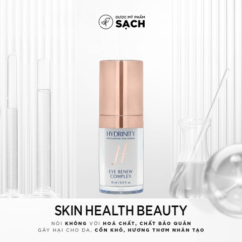 HYDRINITY Eye Renew Complex: Tinh Chất Tái Sinh Vùng Mắt - Giải Pháp Xóa Nhăn, Mờ Thâm Đa Tác Động