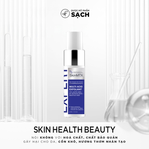 SKINMTX MULTI-ACID EXFOLIANT - Gel Tẩy Tế Bào Chết Đa Axit: Tái Tạo Da Chuyên Sâu