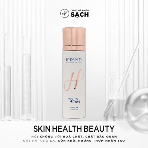 HYDRINITY HYACYN ACTIVE MIST: Tinh Chất Phục Hồi & Cân Bằng pH Với HOCl – Giải Pháp Cho Làn Da Nhạy Cảm, Tổn Thương