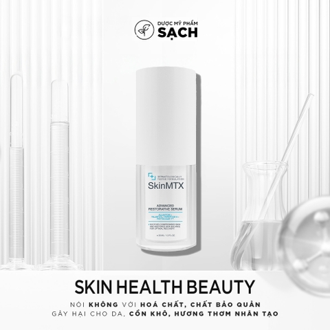 SKINMTX ADVANCED RESTORATIVE SERUM: Serum Phục Hồi Chuyên Sâu - Giải Pháp Khẩn Cấp Cho Làn Da Tổn Thương