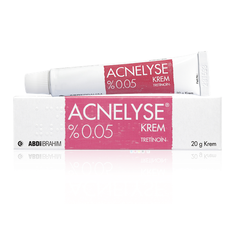ACNELYSE KREM 0.025%- 0.05%- 0.01%/ TRETINOIN TRỊ MỤN- MỜ THÂM NÁM- TRẺ HOÁ DA