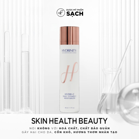 HYDRINITY HYDRI-C DAILY VITAMIN C MOISTURIZER: Đột Phá Vitamin C Thế Hệ Mới Với Công Nghệ MicroFusion™