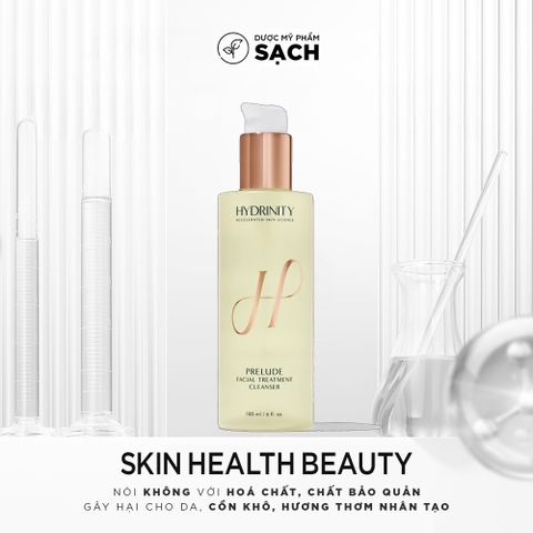 HYDRINITY PRELUDE Facial Treatment Cleanser: Sữa Rửa Mặt Trị Liệu Công Nghệ Độc Quyền Cho Làn Da Khỏe Khoắn