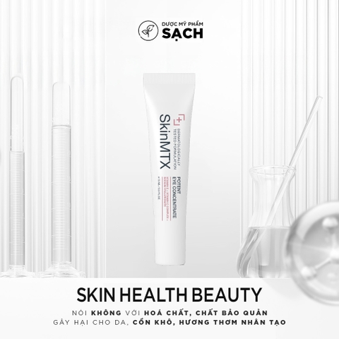 SKINMTX POTENT EYE CONCENTRATE: Kem Dưỡng Giảm Nhăn Mắt Chuyên Sâu - Đánh Thức Vẻ Thanh Xuân