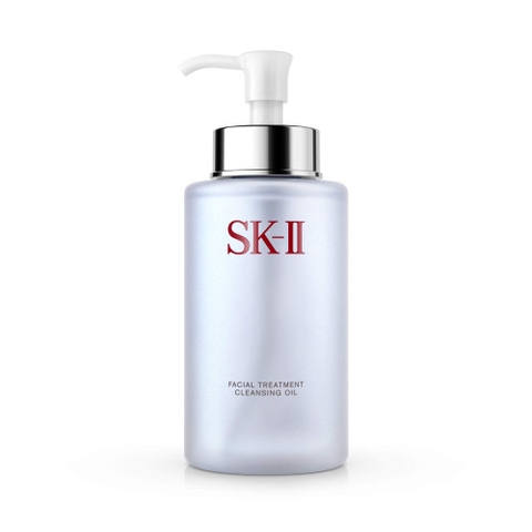 DẦU TẨY TRANG SK-II FACIAL TREATMENT CLEANSING OIL LÀM SẠCH SÂU LỖ CHÂN LÔNG, LOẠI BỎ LỚP TRANG ĐIỂM CỨNG ĐẦU, BỤI BẨN VÀ Ô NHIỄM