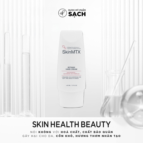 SKINMTX BOTANIX HAND CREAM: Kem Dưỡng Da Tay Phục Hồi Chuyên Sâu - Bí Quyết Cho Đôi Bàn Tay Mềm Mượt, Rạng Rỡ