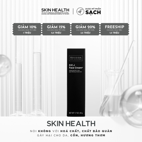 REVISION SKINCARE D·E·J Face Cream/ KEM DƯỠNG ĐA NĂNG: PHỤC HỒI- DƯỠNG ẨM- LÀM SÁNG- TRẺ HOÁ LÀN DA