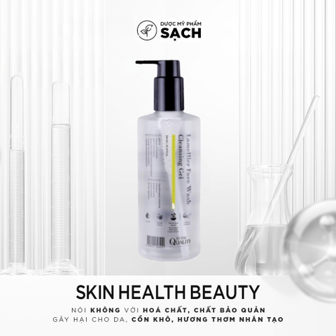 BYTHE QUALITY Lamellier Face Wash Cleansing Gel Sữa Rửa Mặt Từ Mầm Gạo – Bảo Vệ Hàng Rào Da, Cho Làn Da Mềm Mại