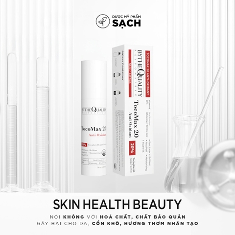 BYTHE QUALITY TocoMax 20 Anti-Oxidant - Kem Chống Oxy Hóa Và Phục Hồi Da: Chìa Khóa Vàng Cho Làn Da Sáng Khỏe, Trẻ Hóa