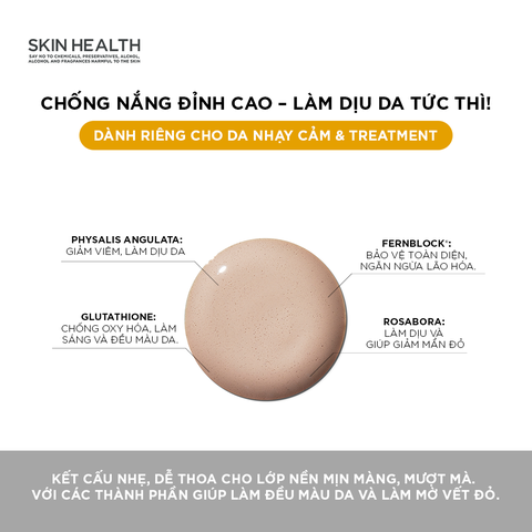 HELIOCARE A-R EMULSION SPF50+: Kem Chống Nắng Lý Tưởng Cho Da Nhạy Cảm, Dễ Bị Mẩn Đỏ