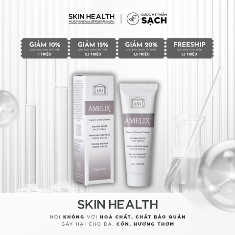 Kem Dưỡng Amelix Cream- Dưỡng Sáng Da, Mờ Nám, An Toàn, Không Kích Ứng
