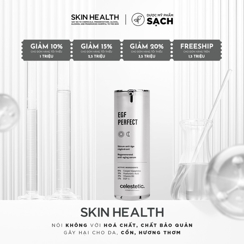 CELESTETIC EGF Perfect/ TINH CHẤT PHỤC HỒI- TÁI TẠO- TRẺ HOÁ LÀN DA TỔNG THỂ