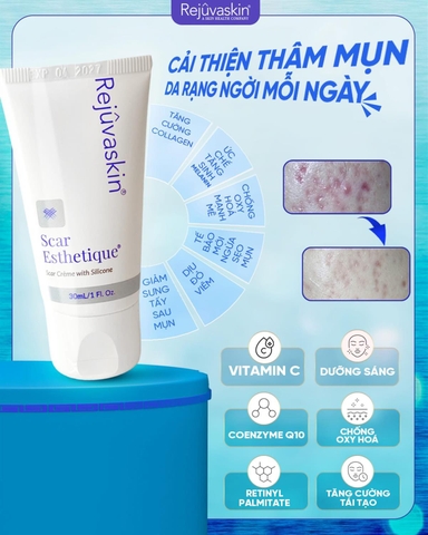 REJUVASKIN Scar kem mờ sẹo 30ml