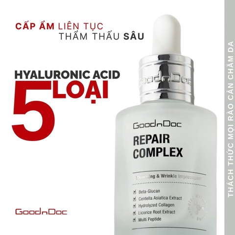 GOODNDOC Repair Complex Serum phục hồi da 30ml