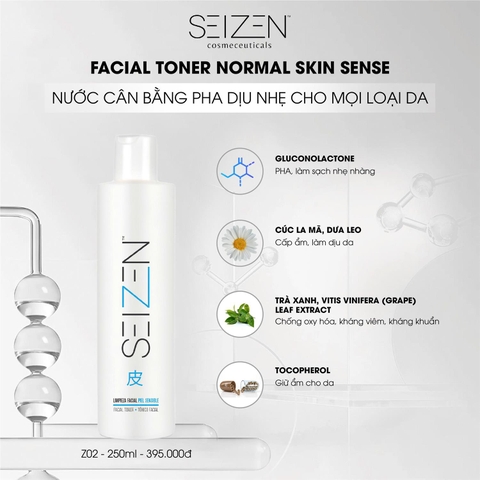 SEIZEN Facial Toner Normal Skin Sense 250ml