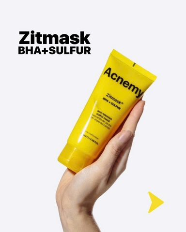 ACNEMY Zitmask Sulfur   BHA 100ml