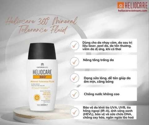 HELIOCARE Mineral Tolerance Fluid 50ml