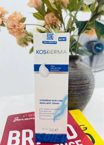 KOSDERMA  Gel tắm gội dưỡng ẩm 200ml