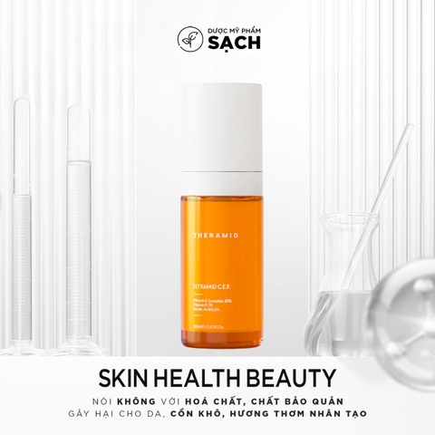 THERAMID C-TETRA - Vitamin C Nồng Độ Tăng Cường: Sức Mạnh Chống Oxy Hóa Toàn Diện Cho Làn Da Sáng Khỏe
