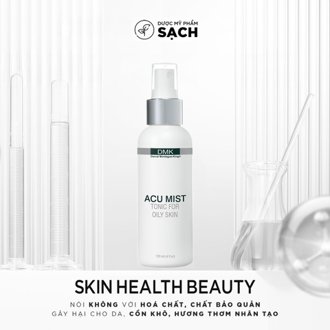 DMK ACU MIST: Xịt Khoáng Làm Dịu và Cân Bằng Cho Làn Da Dầu Mụn