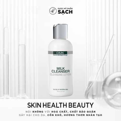 DMK MILK CLEANSER SỮA RỬA MẶT DỊU NHẸ: Chăm Sóc Hoàn Hảo Cho Làn Da Mỏng Manh, Nhạy Cảm