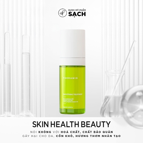 THERAMID SMOOTHING TREATMENT - Phức Hợp Peel Căng Bóng Với Axit Nhẹ: Làn Da Mịn Màng, Rạng Rỡ Chỉ Sau Một Đêm