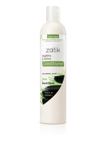 ZATIK HEALTHY & SHINY SHAMPOO & CONDITIONER/ BỘ DẦU GỘI XẢ CHĂM SÓC TÓC CHẮC KHOẺ VÀ BÓNG MƯỢT (THUẦN CHAY)