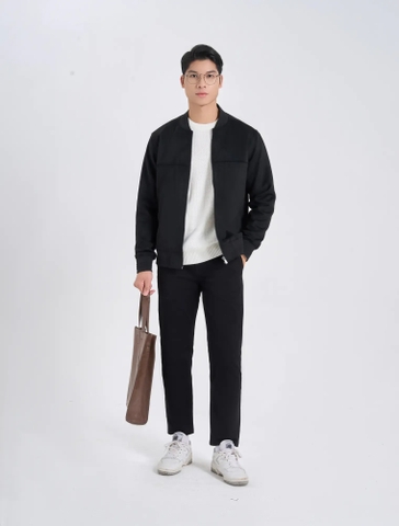 Áo Khoác Bomber Nam Da Lộn
