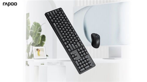 Rapoo X2800S – Bộ bàn phím + chuột 2.4 GHz phím êm, pin 12 tháng chỉ 99 NDT