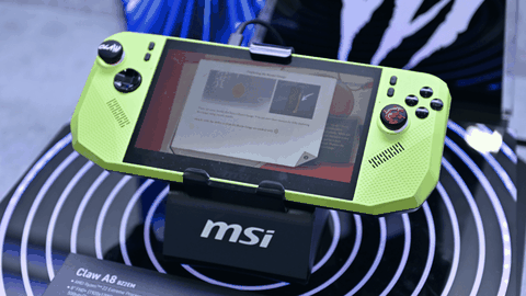 MSI Claw A8 Ryzen Z2 Extreme và màn hình OLED 500 Hz: Toàn cảnh sản phẩm mới tại Computex 2025