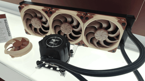 Noctua công bố tản nhiệt nước AIO đầu tiên – vẫn giữ tông nâu “huyền thoại”