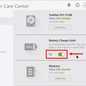 [Tổng hợp] Cách giới hạn % pin cho các loại máy laptop khác nhau