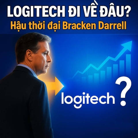 Logitech đang đi về đâu sau khi Bracken Darrell rời ghế?