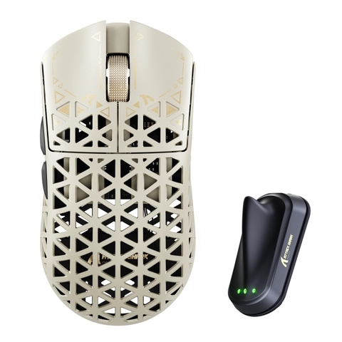 Attack Shark R5 Turbo ra mắt: vỏ carbon 43g, PAW3950MAX, 8K không dây