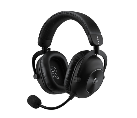 Logitech PRO X3 LIGHTSPEED: tai nghe driver graphene 50mm, mic 48kHz, pin 70 giờ