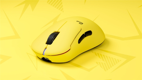 Pulsar ZywOo The Chosen Mouse Gen.3: cảm biến XS-2, 8000Hz, màu Chosen Yellow